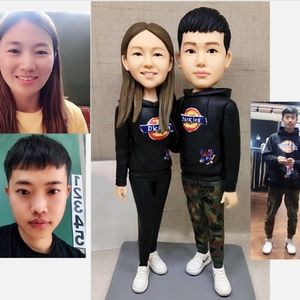 Christmas Surprise Custom Handmade Your 3D Portrait Art Doll from Photos